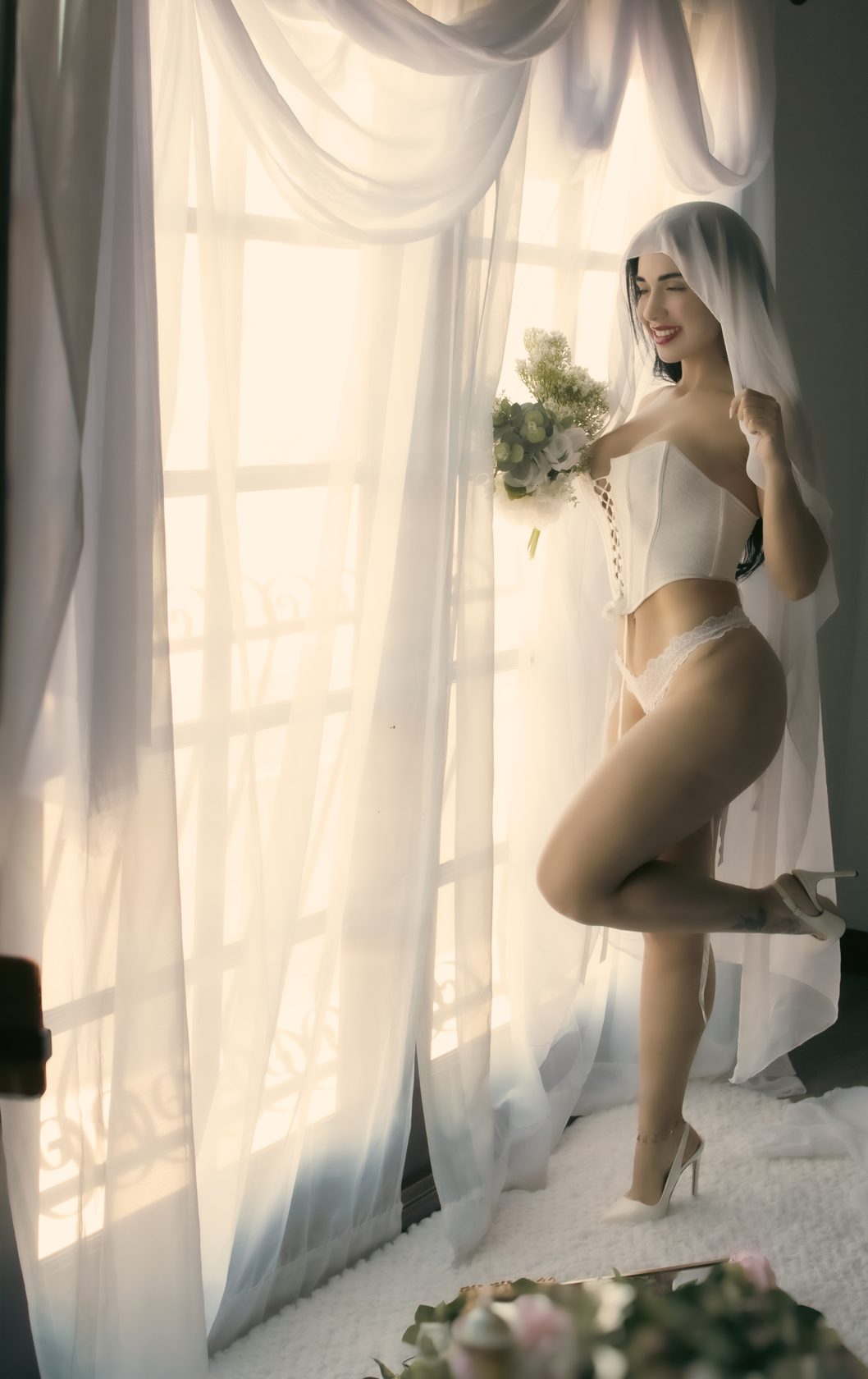 Boudoir de novia